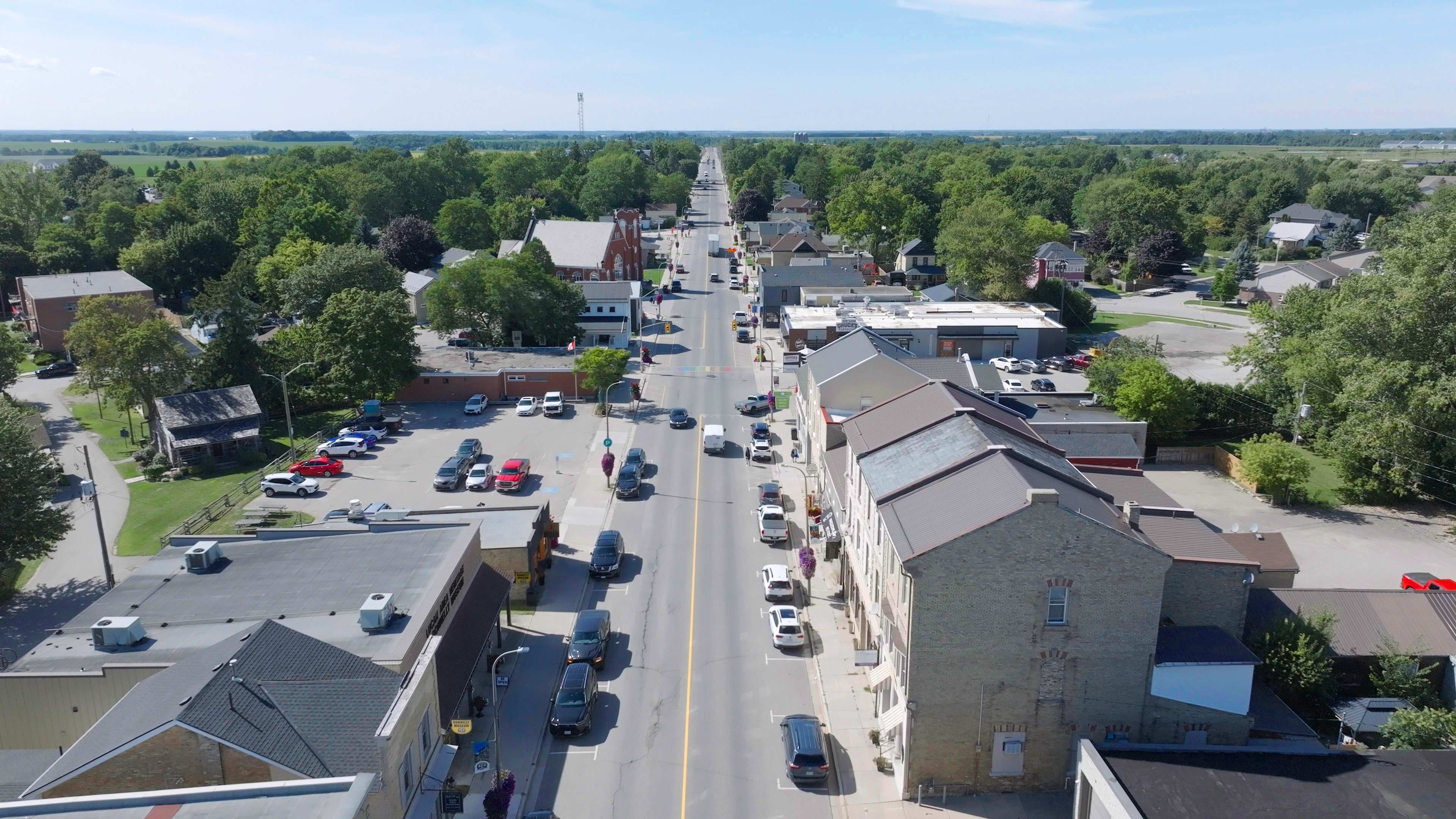 Lucan Drone Shot