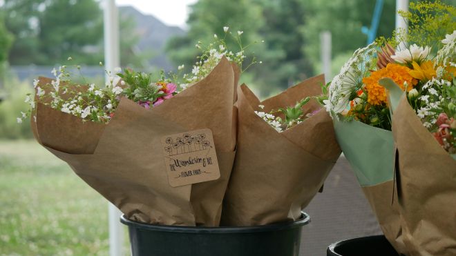 Flower packed