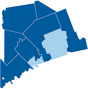 Map of Newbury 